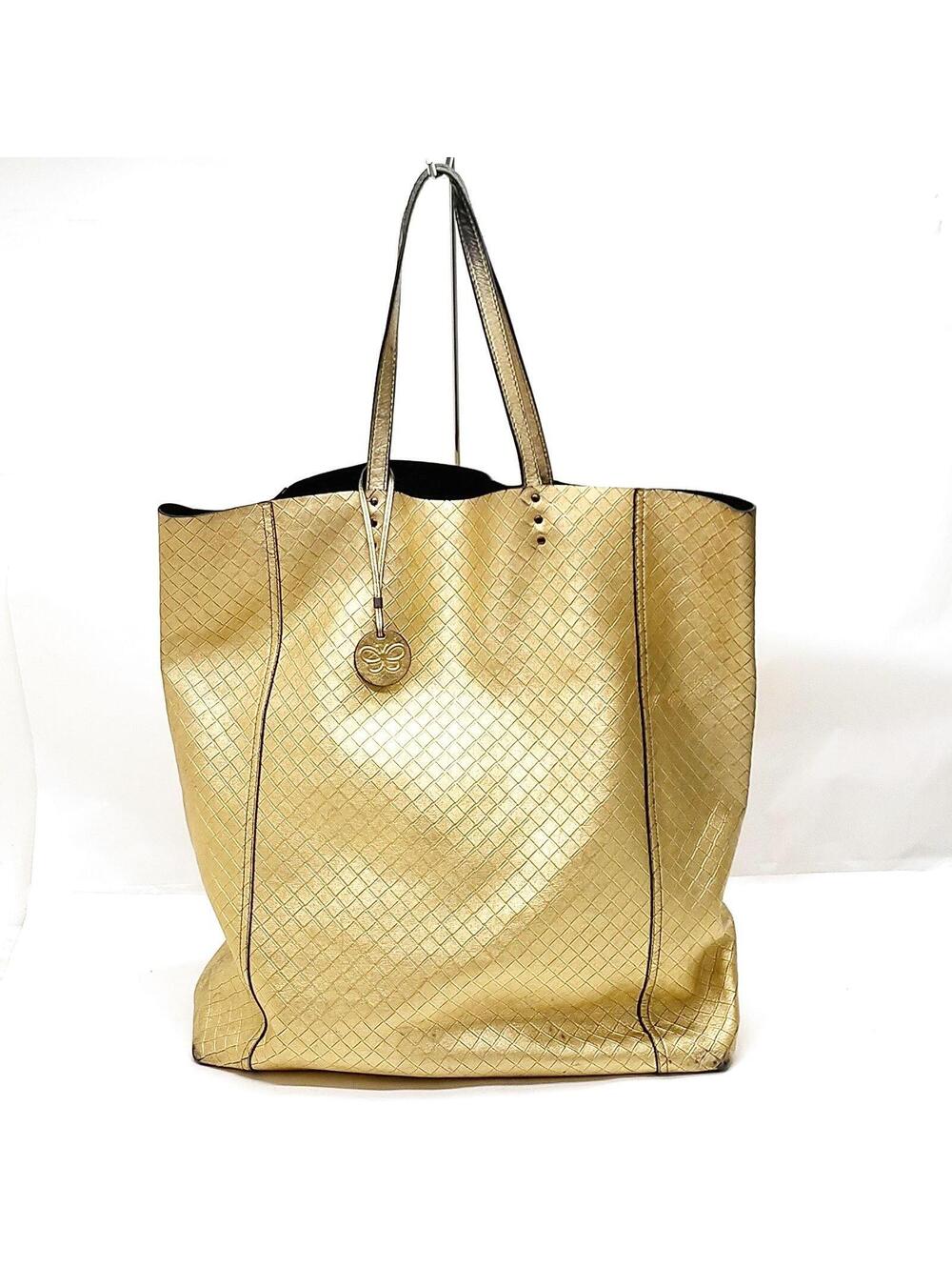 Bottega Veneta Hand Bag Gold Leather 2345774